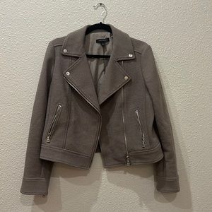 Ann Taylor Knit Moto Jacket